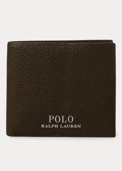 Carteiras Polo Ralph Lauren Pebbled Couro Homem 71354-LXZQ